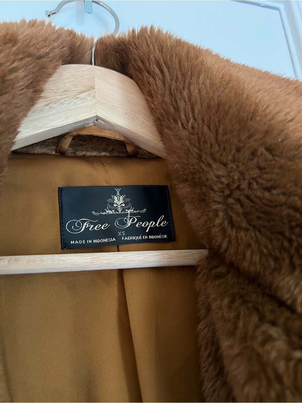 Free People Mena Jacket in Rich Brown-XS - Picture 5 of 6
